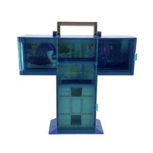 Mattel Teen Titans Go Tower Mini Figure Display Case Blue